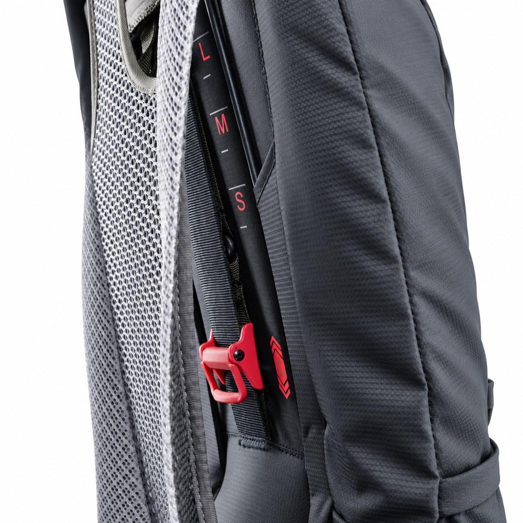 Vandrerygsæk Deuter Futura Air Trek 50+10 Black-Graphite
