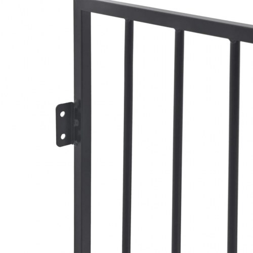 Pejsegitter i stål - sort (OUTLET B)