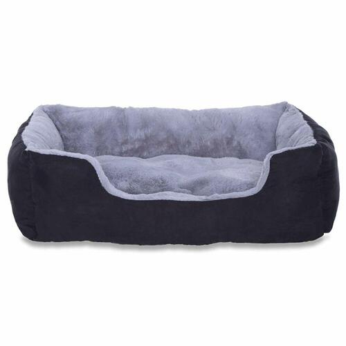 Hundeseng Medium Sort/Grå (60 x 48 cm) (OUTLET A)