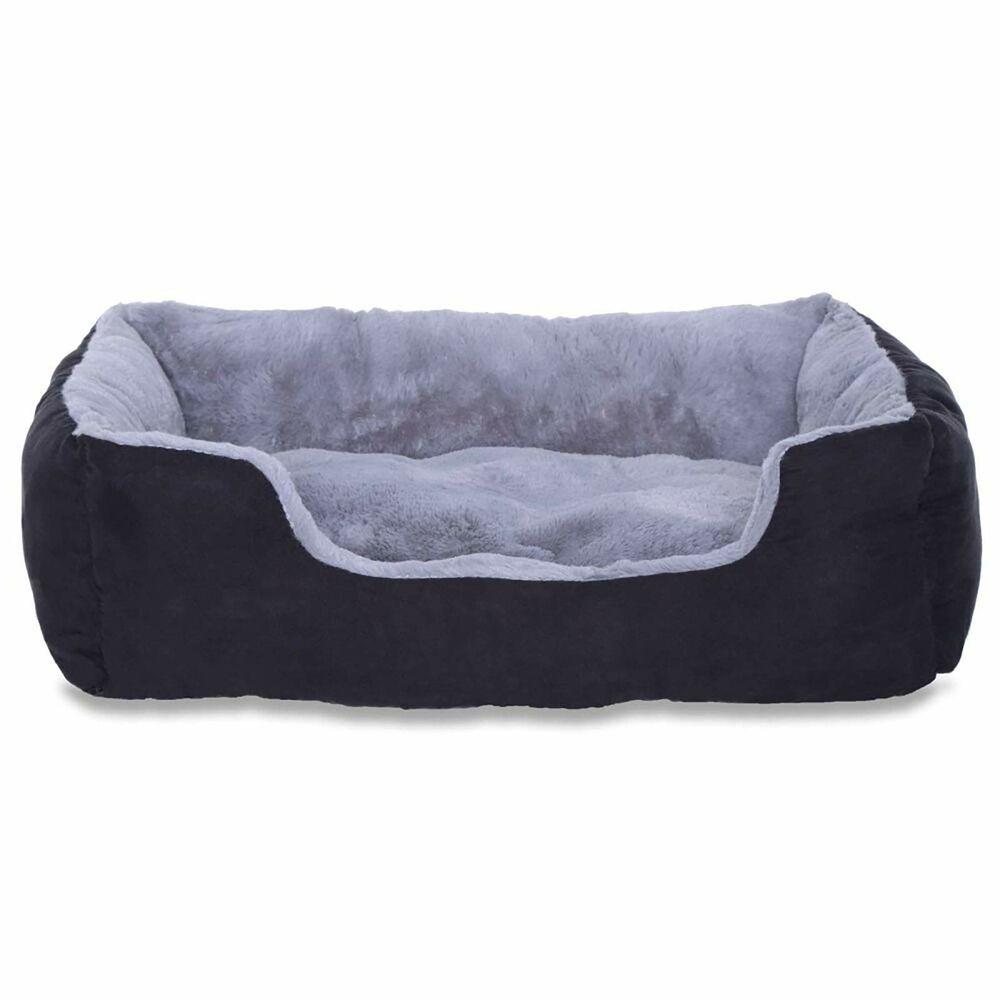 Hundeseng Medium Sort/Grå (60 x 48 cm) (OUTLET A)