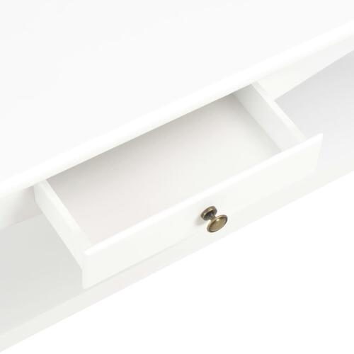 Sofabord 110 x 60 x 40 cm MDF hvid