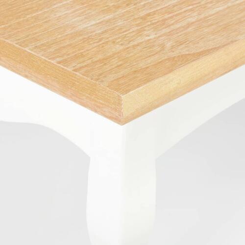 Sofabord 110 x 60 x 40 cm MDF hvid