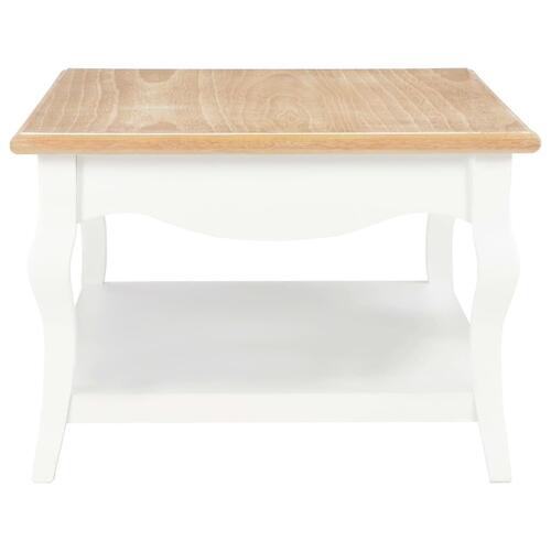 Sofabord 110 x 60 x 40 cm MDF hvid