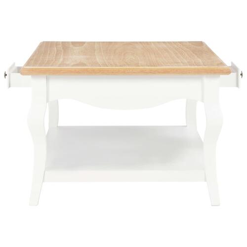 Sofabord 110 x 60 x 40 cm MDF hvid