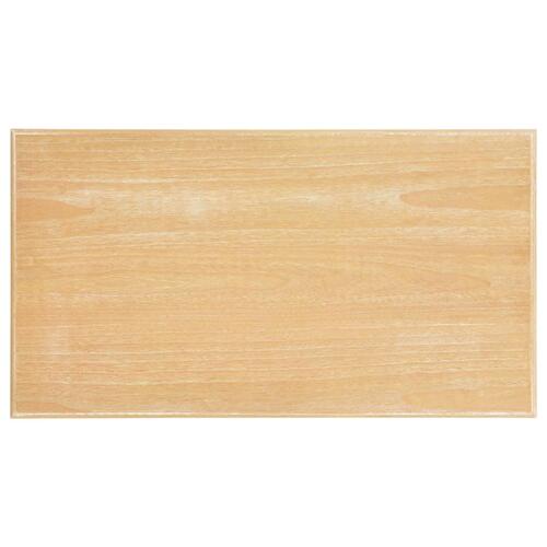 Sofabord 110 x 60 x 40 cm MDF hvid