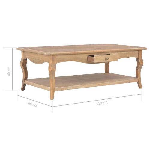Sofabord 110 x 60 x 40 cm MDF