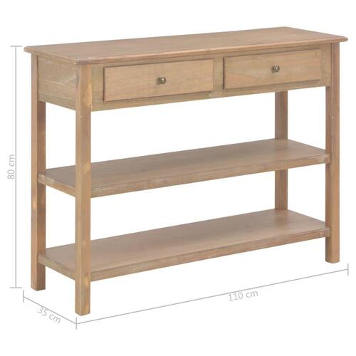 Skænk 110 x 35 x 80 cm MDF