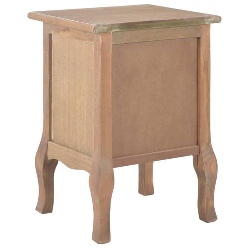 Sengeborde 2 stk. 35x30x49 cm MDF