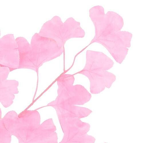 Kunstige tempeltræsblade 10 stk. 65 cm pink