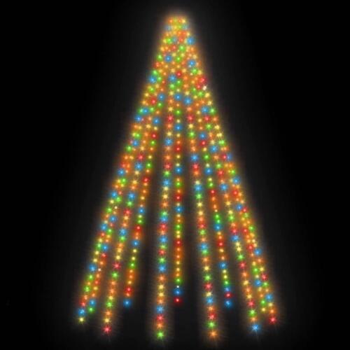 Juletræslys med 500 lysdioder 500 cm flerfarvet