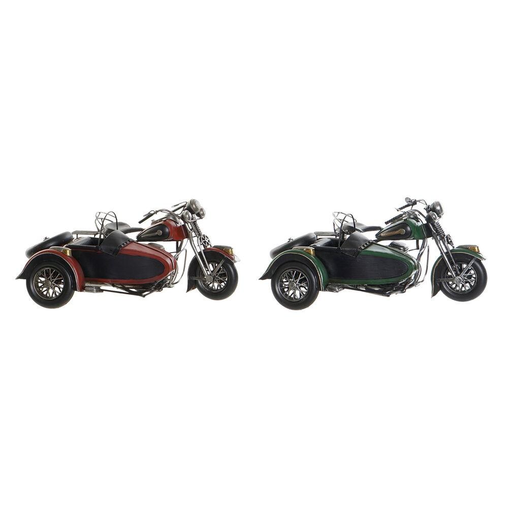 Køretøj Motorcykel Dekorativ 36 X 24 X 20 Cm Vintage 2 Enheder