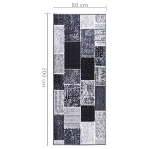 Tæppeløber 80x200 cm grå