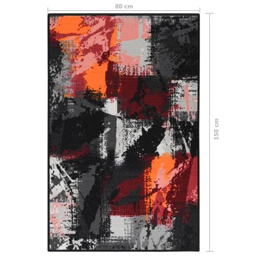 Tæppeløber 80x150 cm flerfarvet