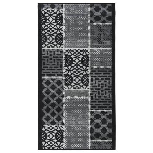 Tæppeløber 80x200 cm sort