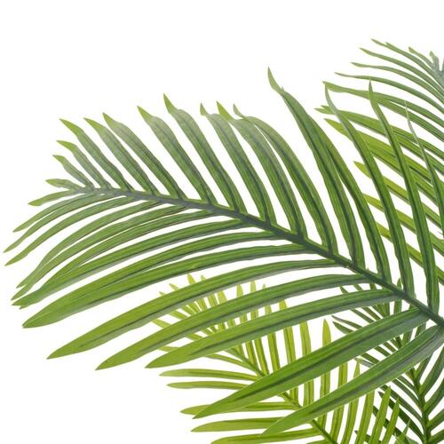 Kunstig palmeplante med potte 120 cm grøn