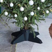 Juletræsfod 55,5x55,5x15 cm grøn