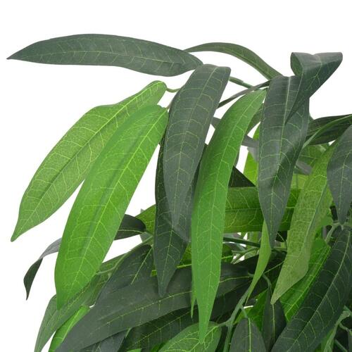 Kunstig plante mangotræ med krukke 140 cm grøn