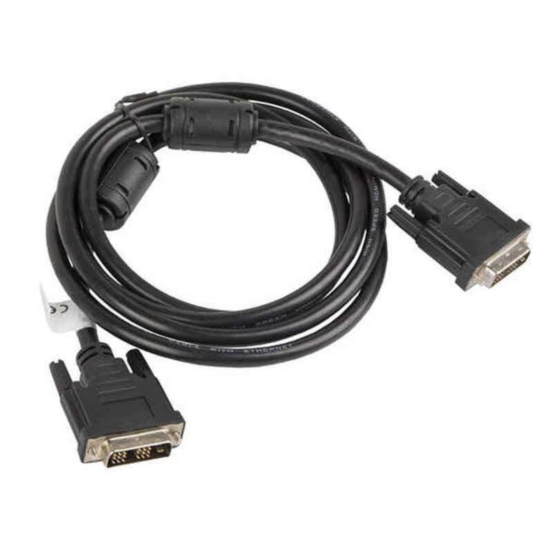 DVI-D kabel 1,8 m - Lanberg digital videokabel