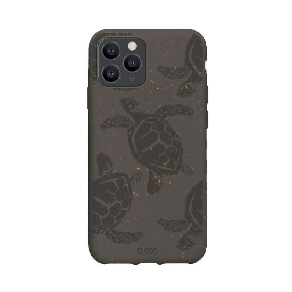 Mobilcover til iPhone 11 Pro Max - SBS, skildpadde, sort/grå