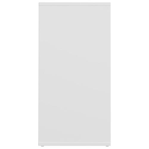 Skoreoler 2 stk. 31,5x35x70 cm spånplade hvid