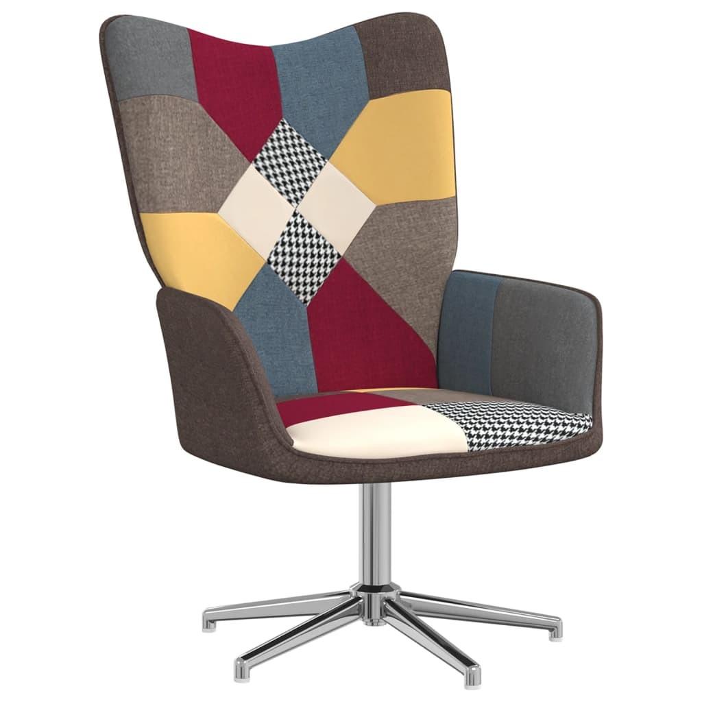 Lænestol stof patchwork