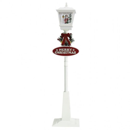 Julegadelampe med julemand 180 cm LED-lys