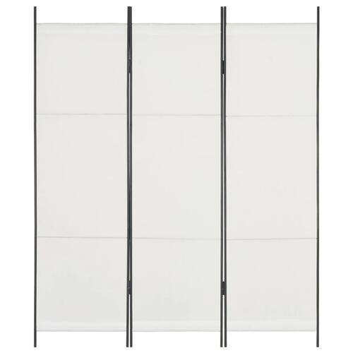 3-panels rumdeler 150 x 180 cm hvid