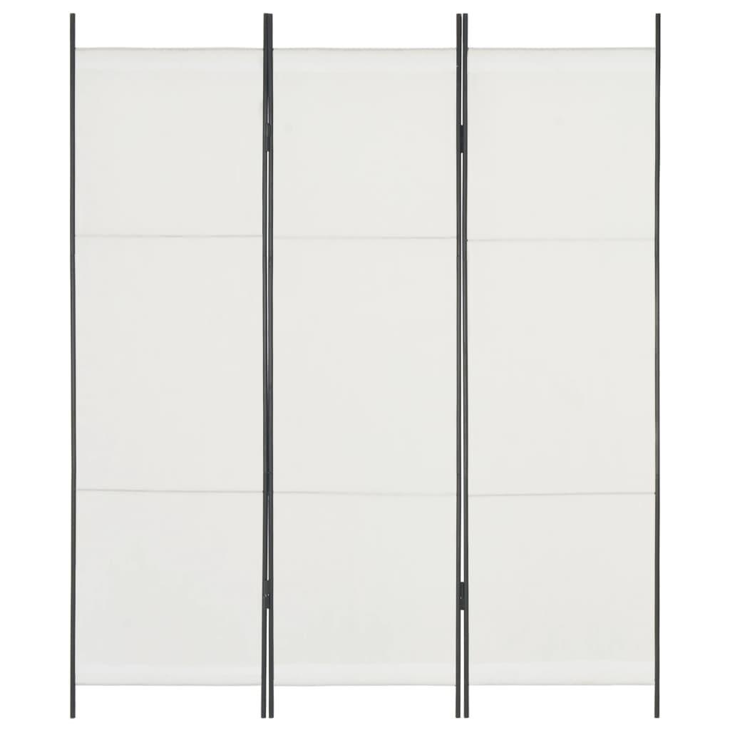 3-panels rumdeler 150 x 180 cm hvid
