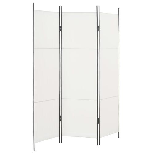 3-panels rumdeler 150 x 180 cm hvid