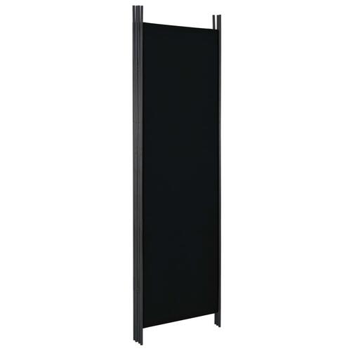 4-panels rumdeler 200 x 180 cm sort