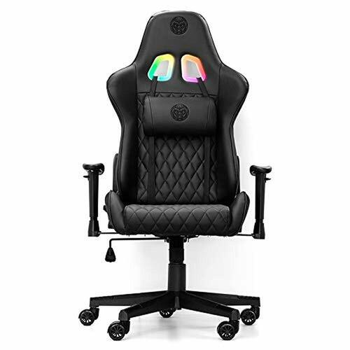 Gaming-stol Onaji IGG316504 Sort LED RGB