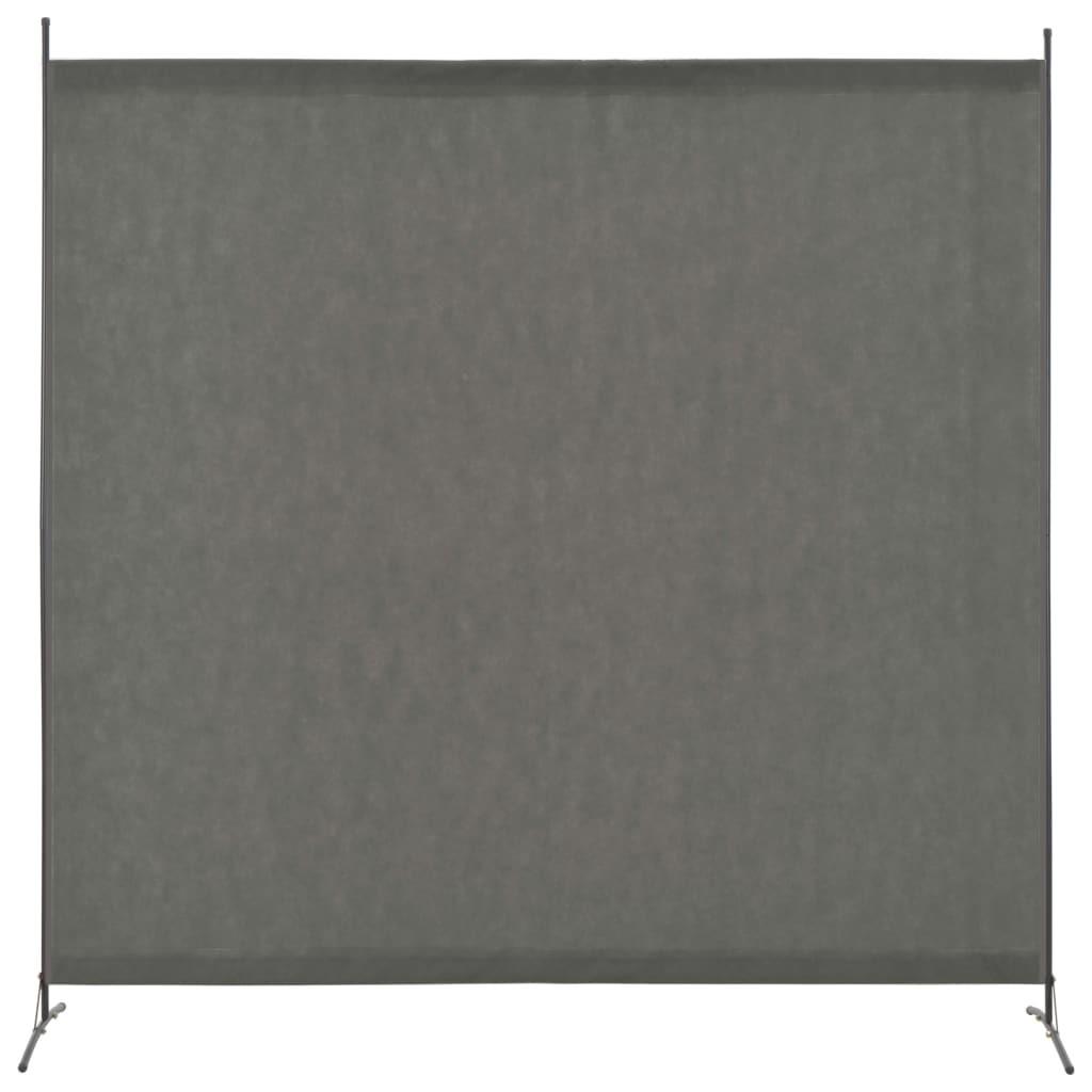 1-panels rumdeler 175 x 180 cm antracitgrå