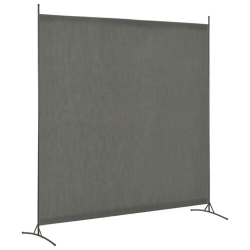 1-panels rumdeler 175 x 180 cm antracitgrå