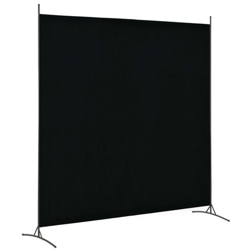 1-panels rumdeler 175 x 180 cm sort