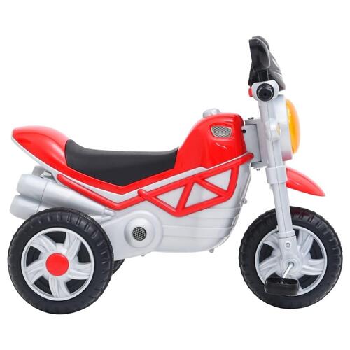 Trehjulet børnecykel rød