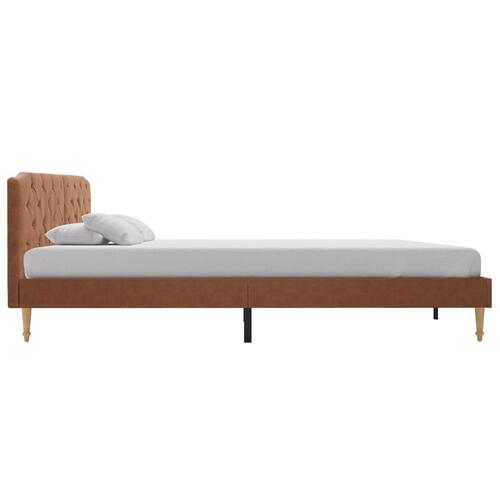 Sengestel 180 x 200 cm stof brun