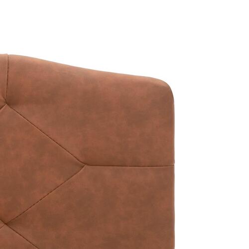 Sengestel 180 x 200 cm stof brun
