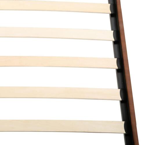 Sengestel 180 x 200 cm stof brun
