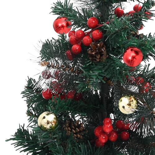 Kunstige juletræer 2 stk. 76 cm PVC
