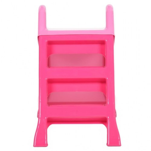 Rutsjebane til børn 111 cm foldbar pink