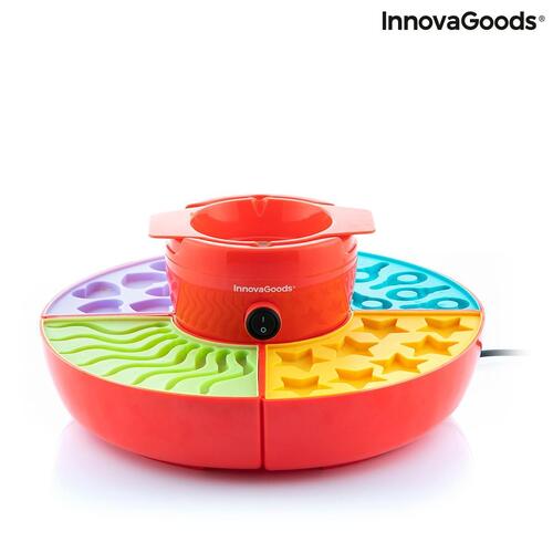 2-i-1-Jelly Bean og Chokolade Fondue Machine Yupot InnovaGoods