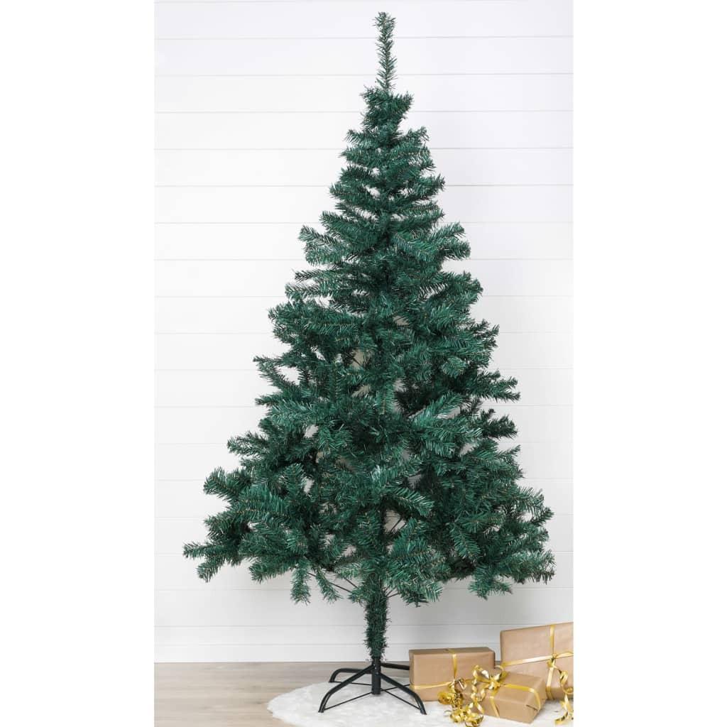 Billede af juletræ med metalfod 180 cm grøn hos Boligcenter.dk