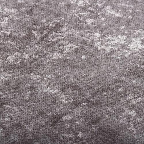 Tæppe 80x150 cm skridsikkert og vaskbart grå