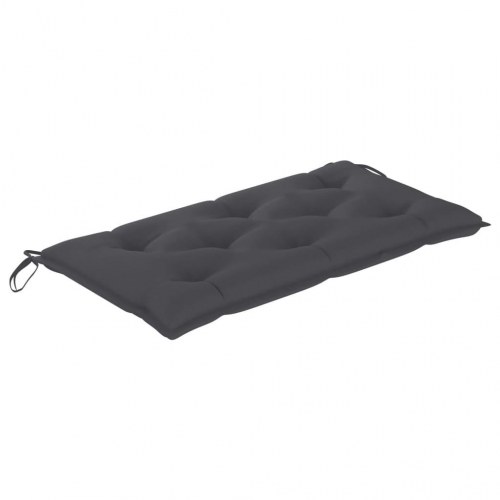 Hynde til havebænk 110x50x7 cm oxfordstof antracitgrå