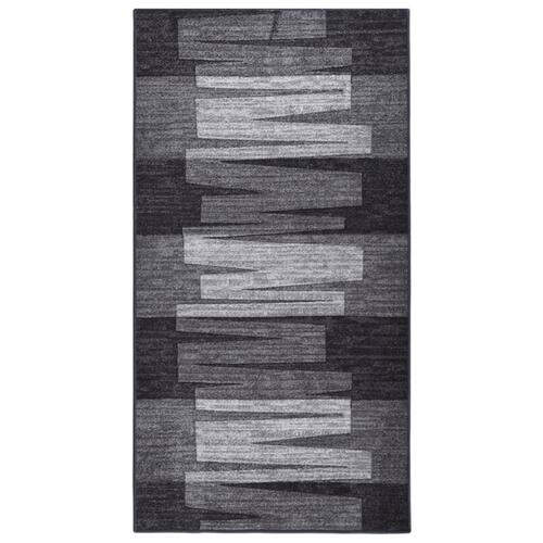 Tæppeløber 80x150 cm skridsikker bagside antracitgrå