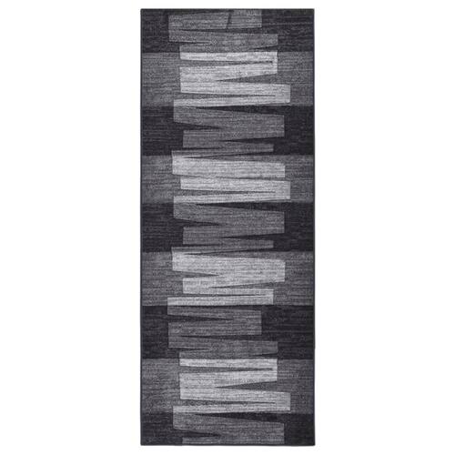 Tæppeløber 80x200 cm skridsikker bagside antracitgrå