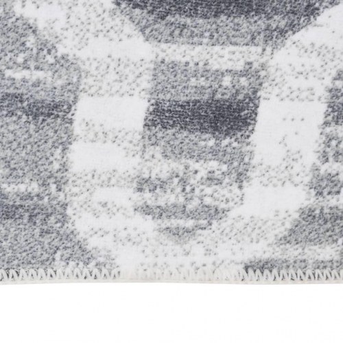 Tæppeløber med tryk vaskbar sammenfoldelig 80x200 cm polyester