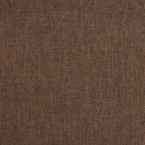 Drejelige spisebordsstole 4 stk. stof brun