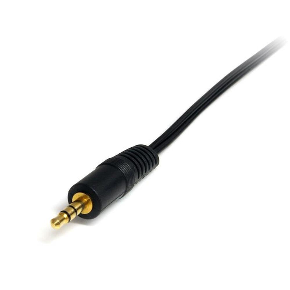 AUX kabel 3,5 mm til 2x RCA - Startech MU3MMRCA, sort billede