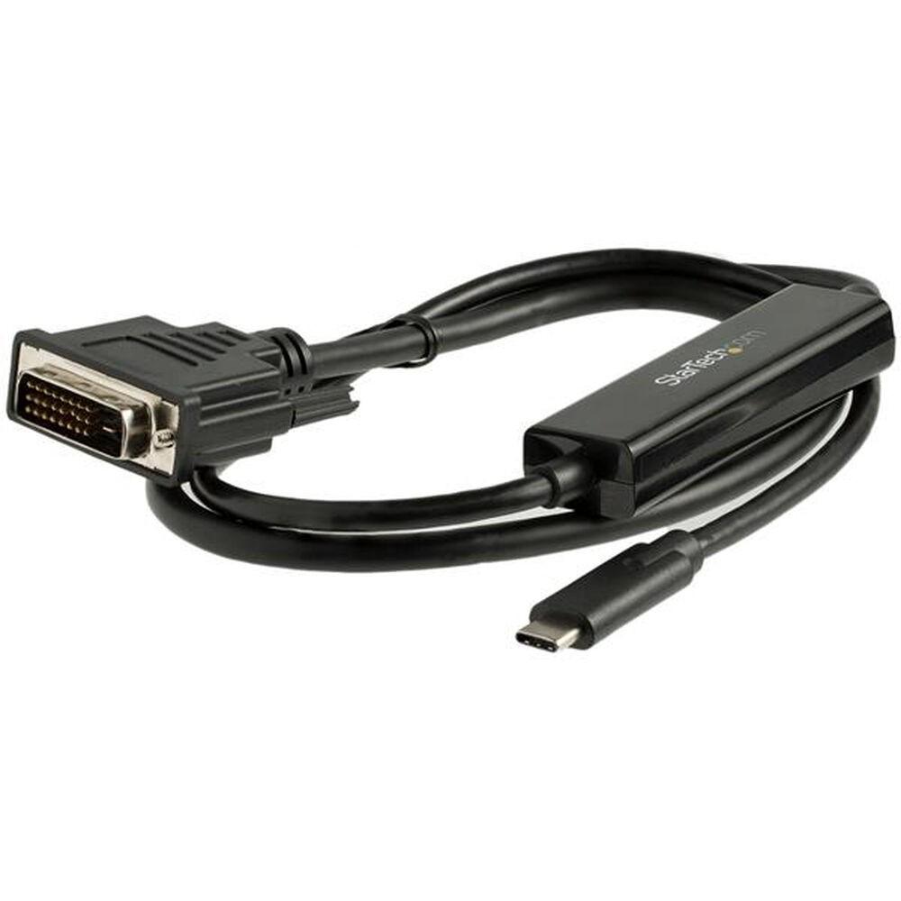 Usb C Til Dvi D Kabel Startech Cdp2dvimm1mb Sort 1 M